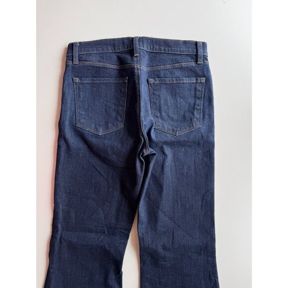 J BRAND Valentina Everlast Dark Rinse High Rise Flare Flared Jeans, Size 28 - Picture 8 of 16